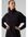 Gebreide jurk VMDANIELA van gerecycled polyester zwart