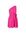 Semi-transparante kanten jurk Anaya roze