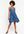 Tencel mini-jurk Medium Blue