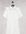 – Gerüschtes Hemdkleid in Weiß mit Lochstickerei