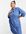 – Mini-Hemdkleid aus Denim in hellblauer Waschung mit Grandad-Kragen