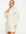 – Oversize-Blazer-Kleid in Creme mit Knopfleiste-Weiß