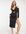 – Midaxi-Kleid in Schwarz mit Zierausschnitt