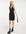 – Neckholder-Minikleid in Schwarz mit Reißverschluss vorne
