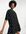 – Oversize-T-Shirt-Kleid mit Rüschensaum und schwarz-weißem Punktemuster