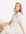 – Geblümtes Midi-Freizeitkleid mit überkreuzter Rückenpartie-Mehrfarbig