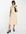 – Midaxi-Strickkleid mit Drehdesign am Ausschnitt und Zierausschnitt-Weiß