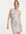– Neckholder-Kleid mit Pailletten in Silber