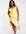 – Plissiertes Bardot-Minikleid in Zitrone-Gelb