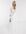 – Elizabeth – Hochzeitskleid mit perlenbesticktem Oberteil-Weiß