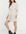 ASOS DESIGN Maternity – Minikleid aus gebürstetem Rippstrick mit geschnürter Taille in Hellbeige-Neutral