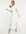 – Midaxi-Kleid mit gerüschtem One-Shoulder-Träger in Weiß