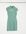 – Grünes Bodycon-Kleid aus Neopren-Krepp mit Zierausschnitt