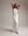 – Valentina – Gerafftes Hochzeitskleid in Maxilänge mit Neckholder, in Elfenbein-Weiß