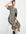 – Tilda – Midi-Hängerkleid in Grau mit Muster