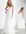 – Freya – Besticktes Hochzeitskleid mit Schwalbenschwanzsaum aus Netzstoff-Weiß