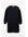 Zwarte Sweater Jurk Met Pofmouwen