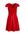 A-lijn jurk met kant rood