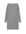 Ribgebreide jurk grijs