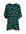 A-lijn jurk met fruitprint groen