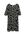 XL Yessica jurk met stippen zwart/wit