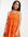 Textured tiered baby doll dress in orange