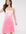 Cami slip dress in ombre-Pink