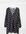 ASOS DESIGN Tall casual wrap front mini smock dress in mono spot-Multi