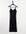 Lucilla sleeveless knitted dress in black