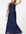 Bridesmaid pleated wrap detail maxi dress in navy