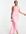 Bridesmaid one shoulder maxi dress in bubblegum pink