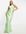 X Hanna Schonberg satin maxi dress with open back in dusty green