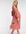 ASOS DESIGN Maternity square neck pleated midi skater dress in dusky pink