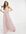 With Love Bridesmaid tulle plunge front maxi dress in pink