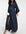 Bridesmaid kimono sleeve satin wrap maxi dress in navy