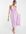 Soft maxi dress with ruched bust in lilac-Purple