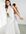 Ottilie halter applique and embroidered wedding dress with fishtail-White