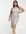 X Anastasia Kingsnorth asymmetric midaxi dress in checkboard print-Multi