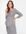 Mamalicious Maternity knitted bodycon midi dress in grey