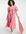 Nobodys child Ammie checked midi dress in pink