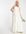 Dream bridal tiered maxi dress with bow shoulder ties-White