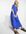 Pernua smock midi dress in blue