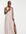 Bridesmaid cami wrap maxi dress with fishtail in pink