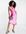 Bias cut satin midi slip dress with soft v neckline detail-Pink