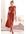 Midi-jurk met ritssluiting bij de hals, nauwsluitend, sportief en elegant
