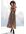 Midi-jurk met gesmokte top en animal print, leo jurk, zomerjurk
