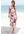 Midi-jurk met bloemenprint en elastische tailleband, zomerjurk, strandjurk