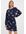 Gedessineerde jurk VMLYDIA LS SHORT DRESS WVN