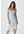 Midi-jurk FOLANA in ruimvallend model in wikkel-look en met bloemmotief