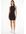 Mini-jurk TJW LOGO TAPING STRAP BODYCON met elastische bandjes